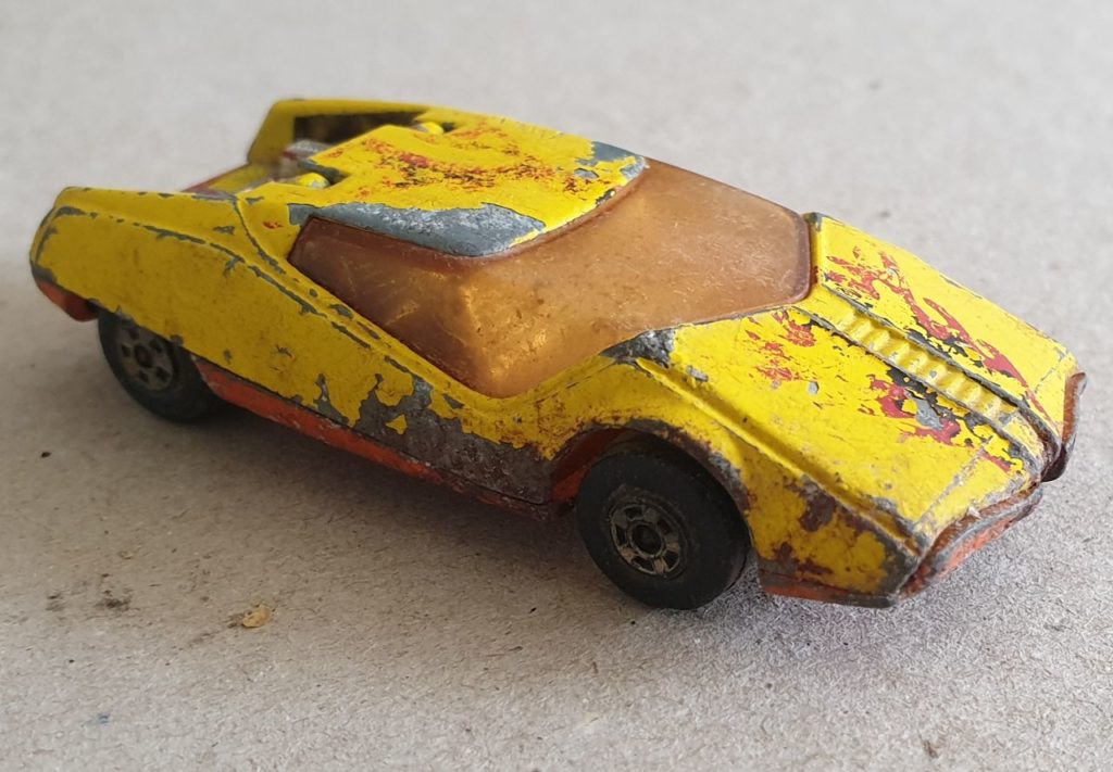 macheta Datsun 128X, Matchbox, made in England, 1975 – kolectionarul.ro