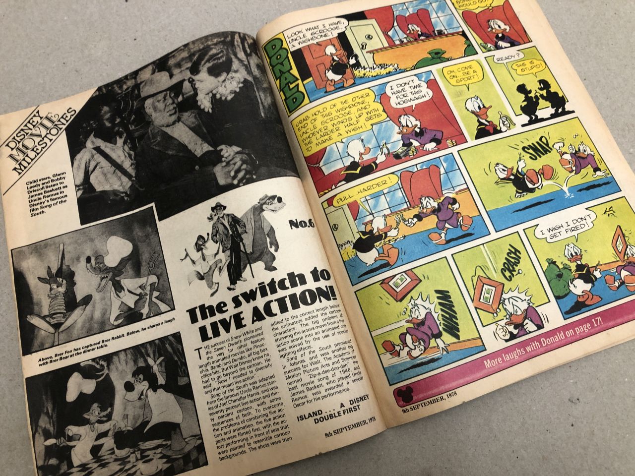 neighbor homosexual Bermad Mickey Mouse nr 151, revista benzi desenate Walt Disney, 9 septembrie 1978  – kolectionarul.ro